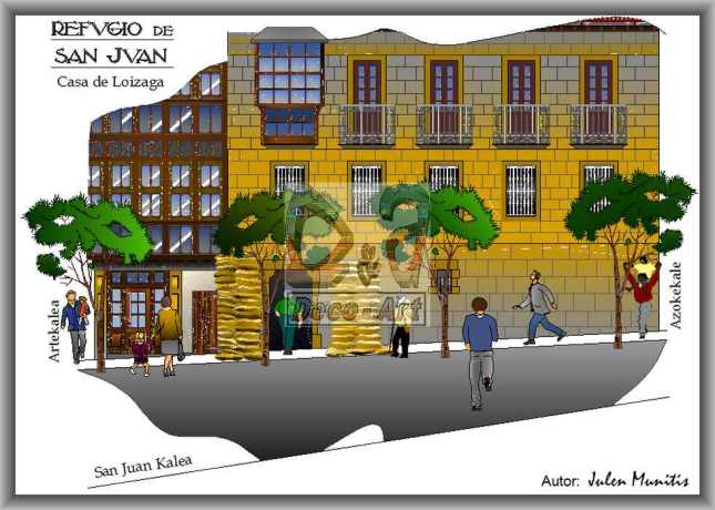 Refugio de la calle San Juan (Casa de Loizaga)